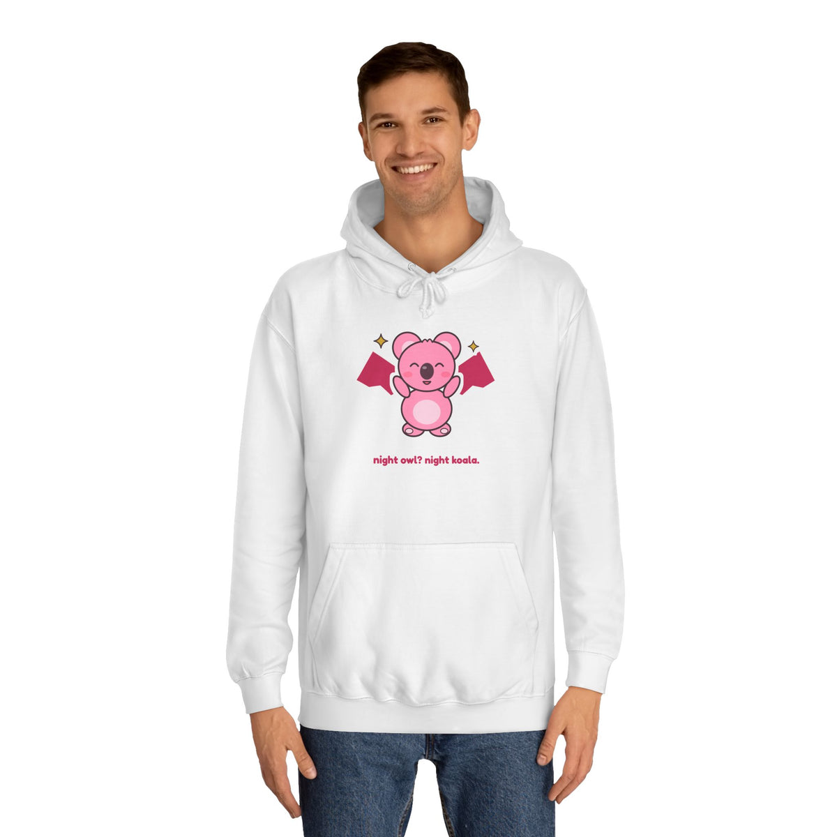 Night Owl? Night Koala. Bat Koa Halloween Hoodie: colour options