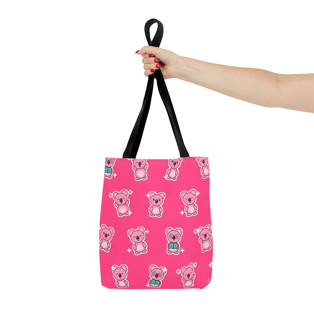 Koa Party All-Over Print Tote Bag – Hot Pink