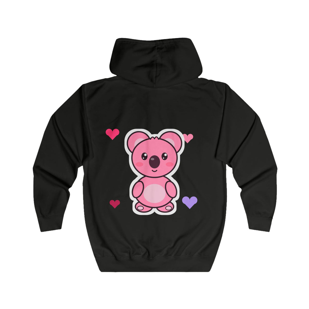 Koa Hearts Zip Hoodie