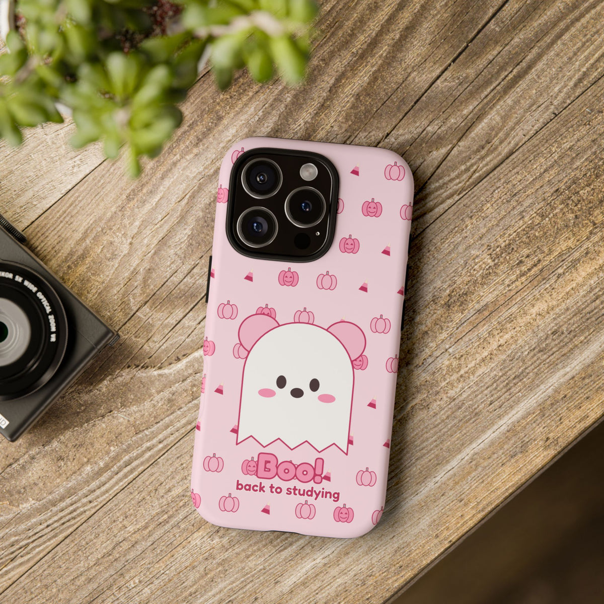 Ghost Koa Pink Pumpkin Tough Phone Case