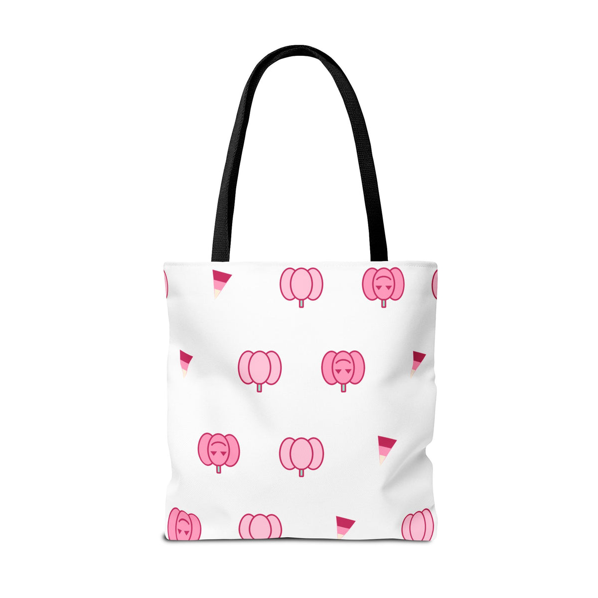 Pink Pumpkin Halloween Tote Bag