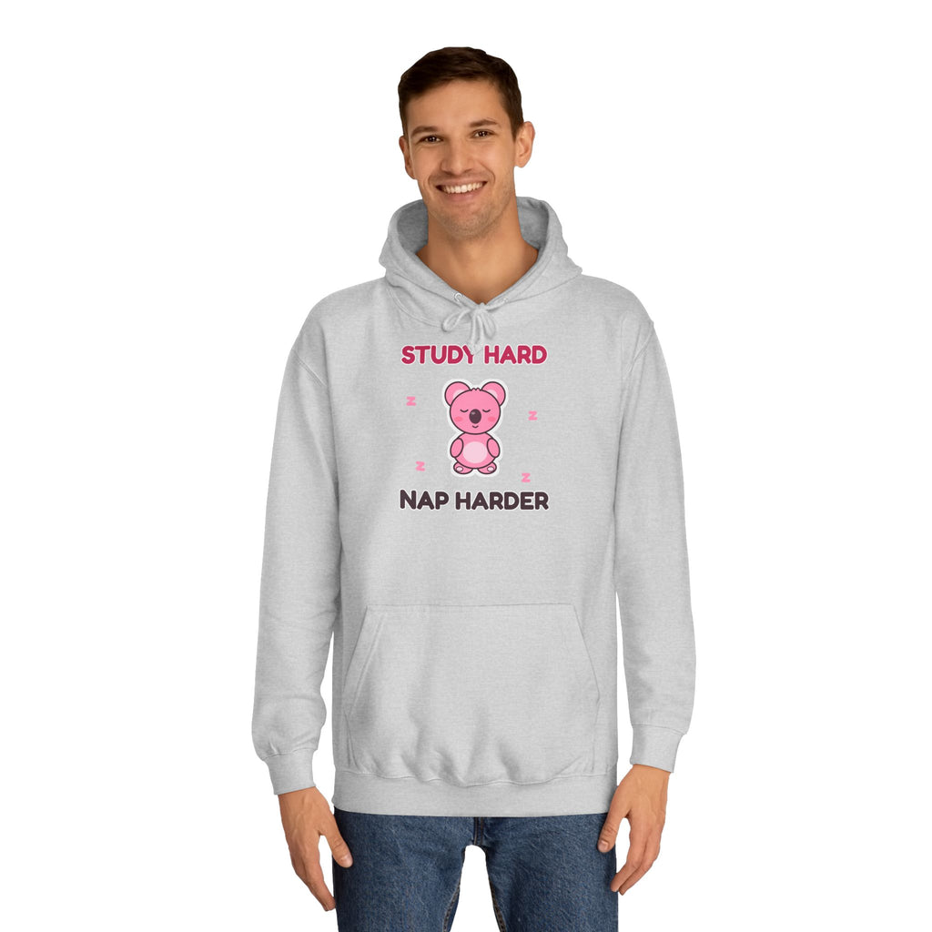 Study Hard Nap Harder Koa Hoodie