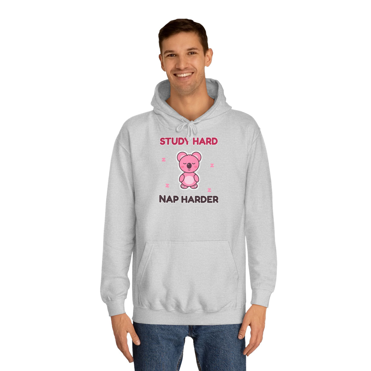 Study Hard Nap Harder Koa Hoodie