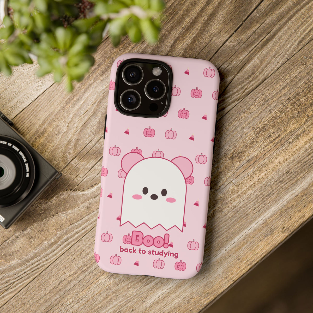 Ghost Koa Pink Pumpkin Tough Phone Case