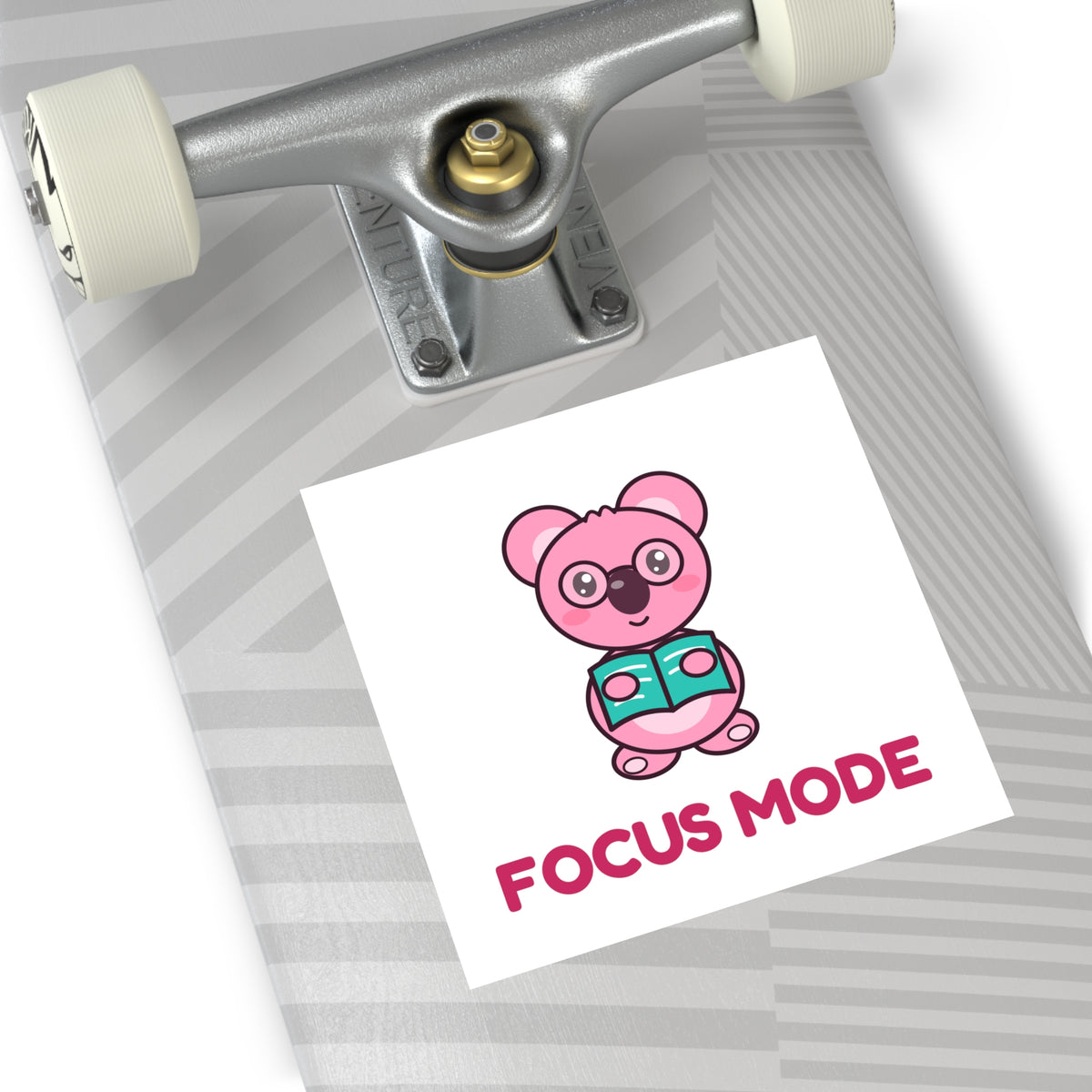 Focus Mode Koa Laptop-Sticker