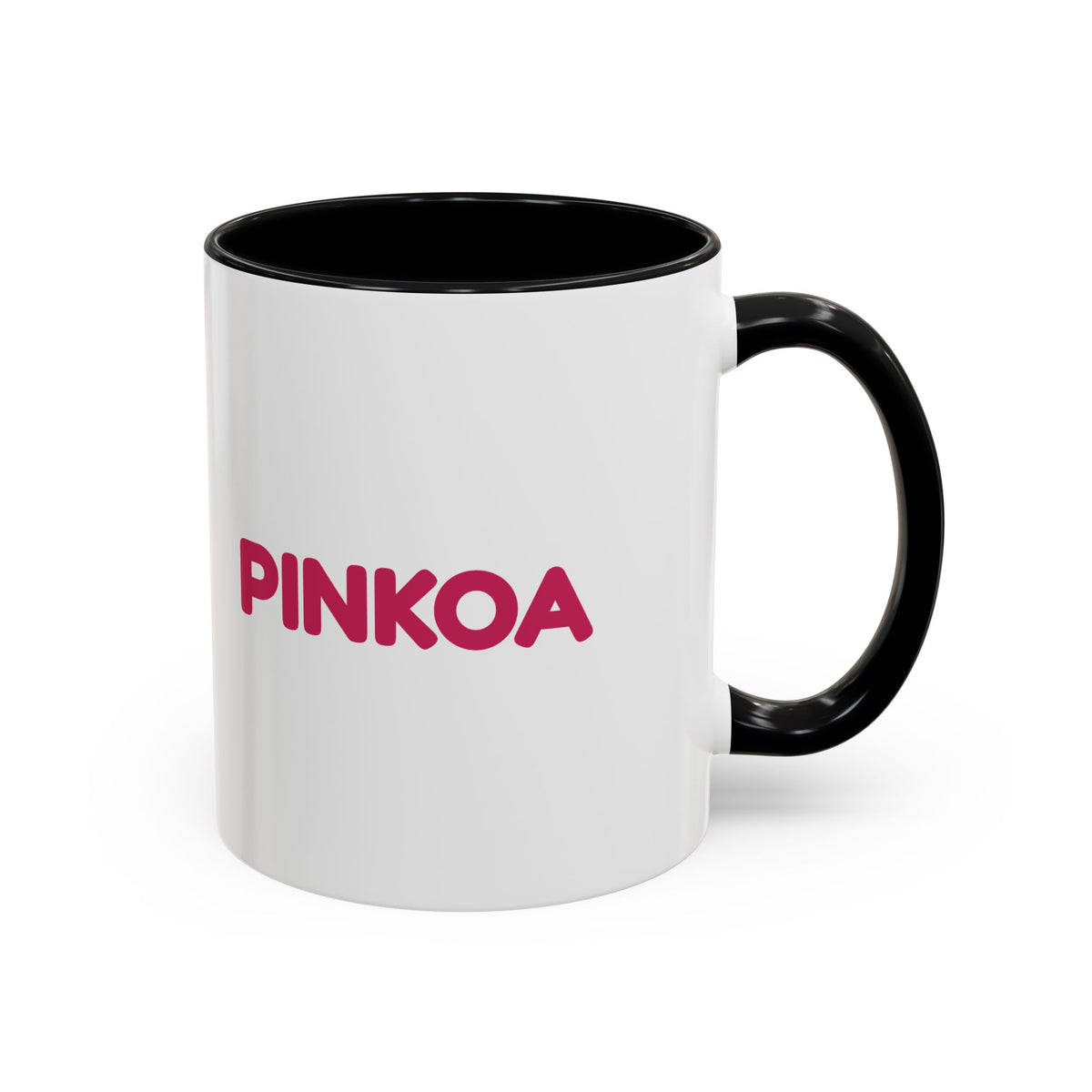 PINKOA Wordmark Accent Mug by Pinkoa