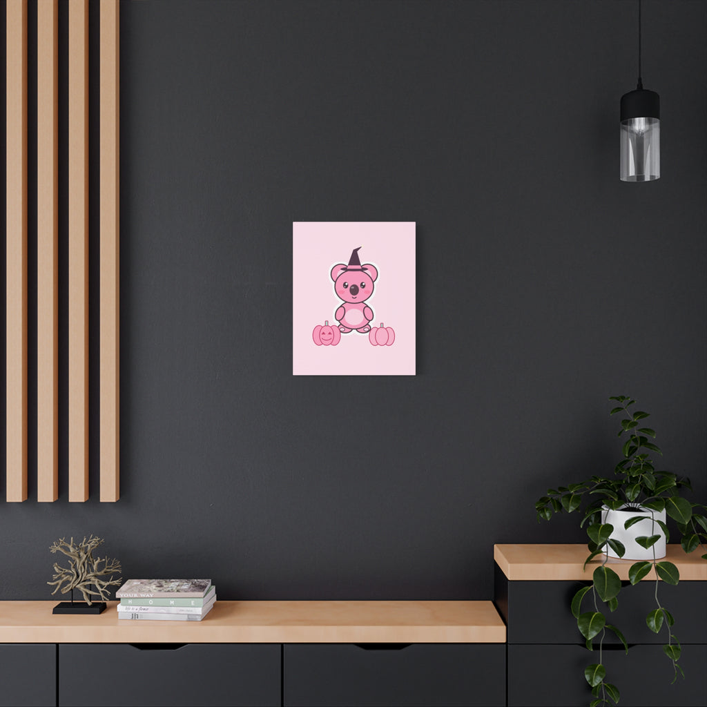 Witch Hat Koa Halloween Canvas