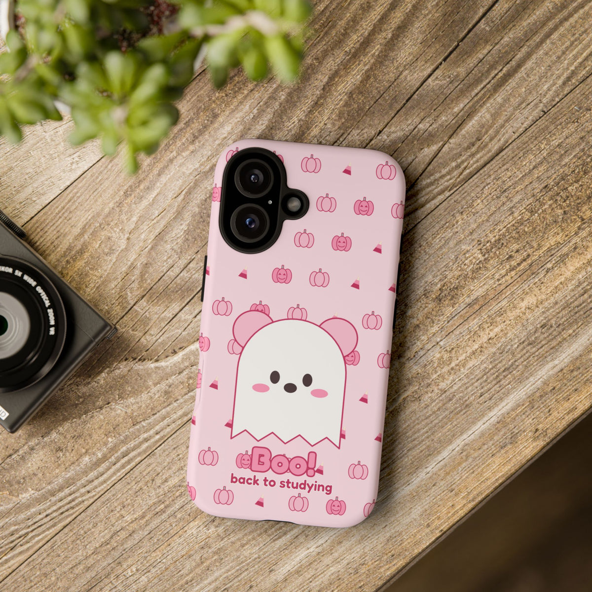 Ghost Koa Pink Pumpkin Tough Phone Case