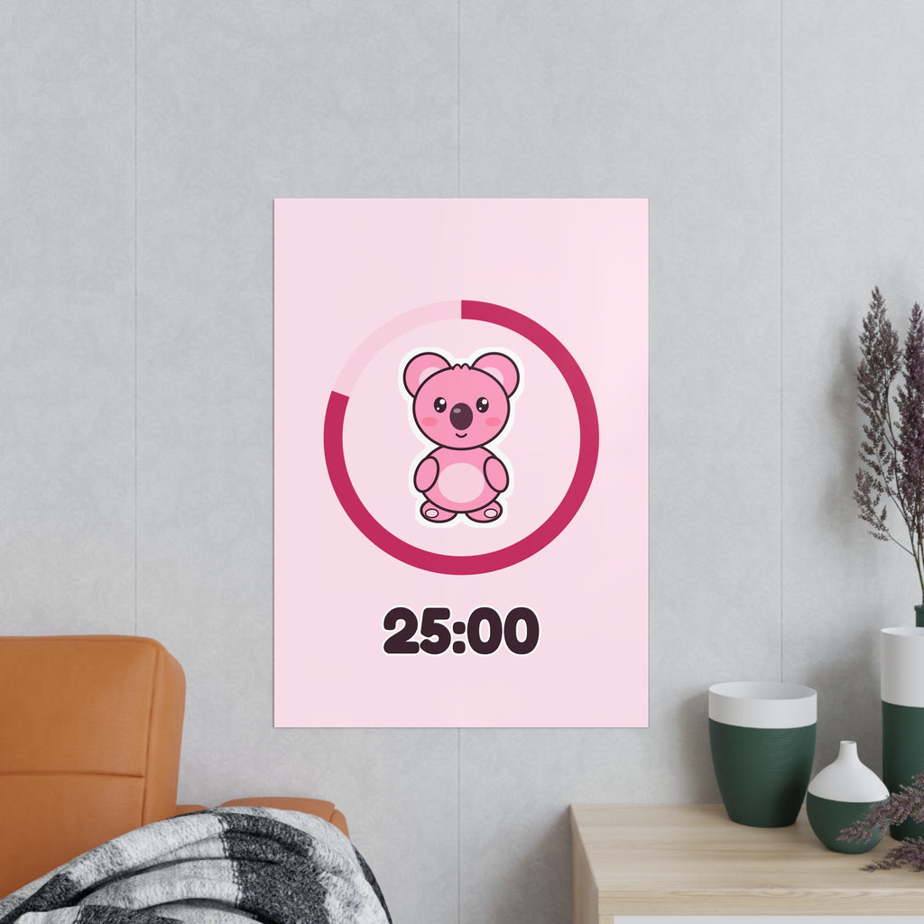 Koa Pomodoro 25:00 Poster