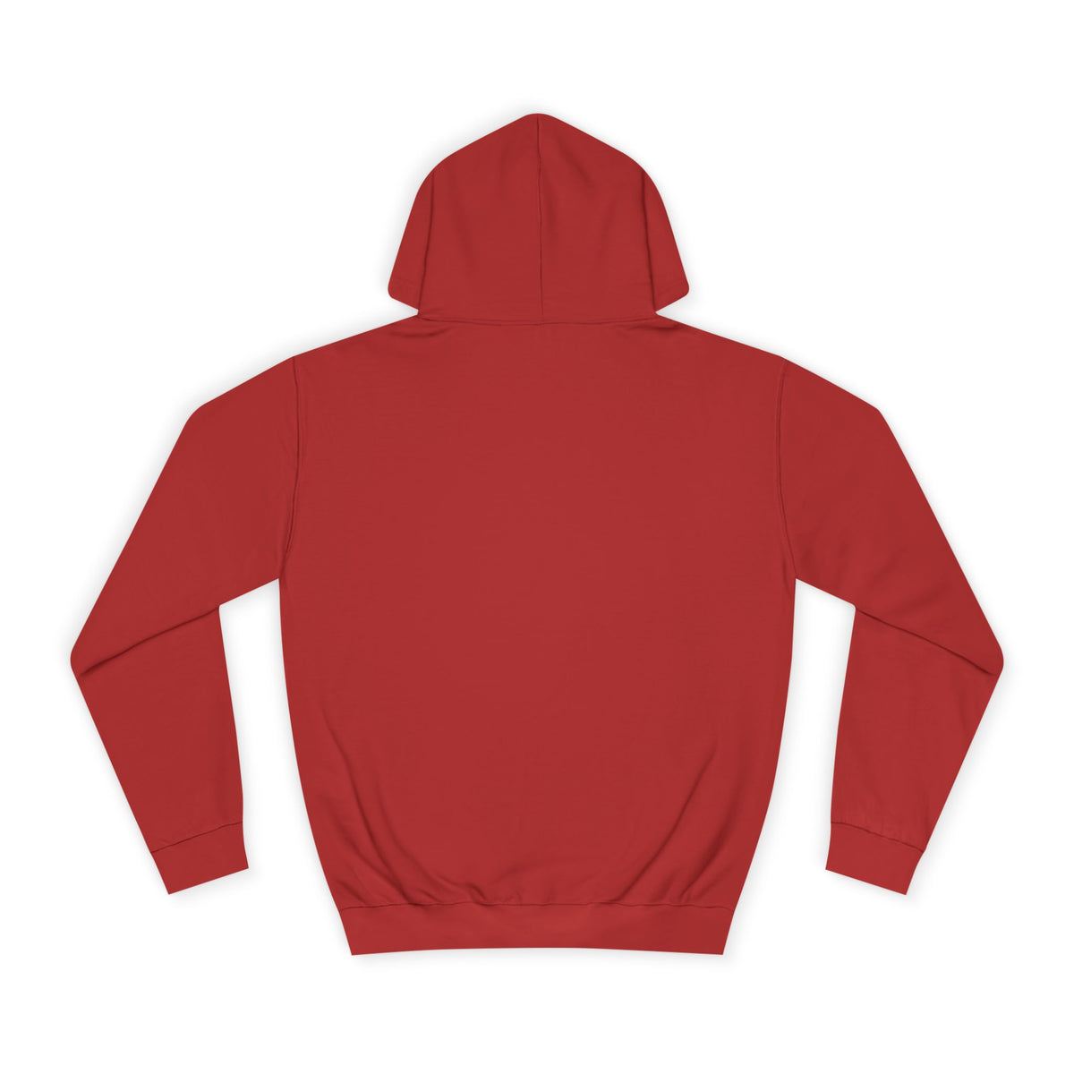 Koa-la-la Christmas Hoodie in Fire Red, back view