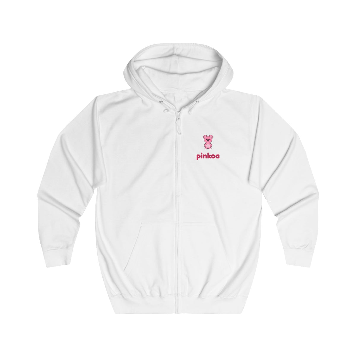 Koa Hearts Zip Hoodie