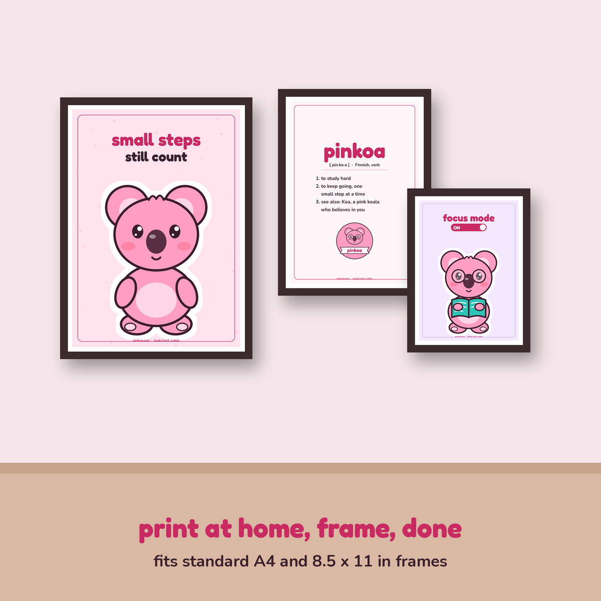 Koa study wall art preview 2