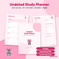 Koa Undated Study Planner cover