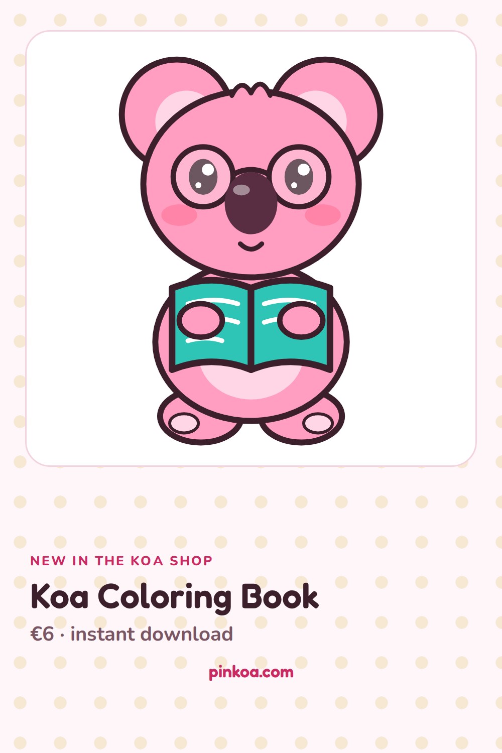 Koa Coloring Book (30 pages)