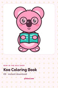 Koa Coloring Book (30 pages)