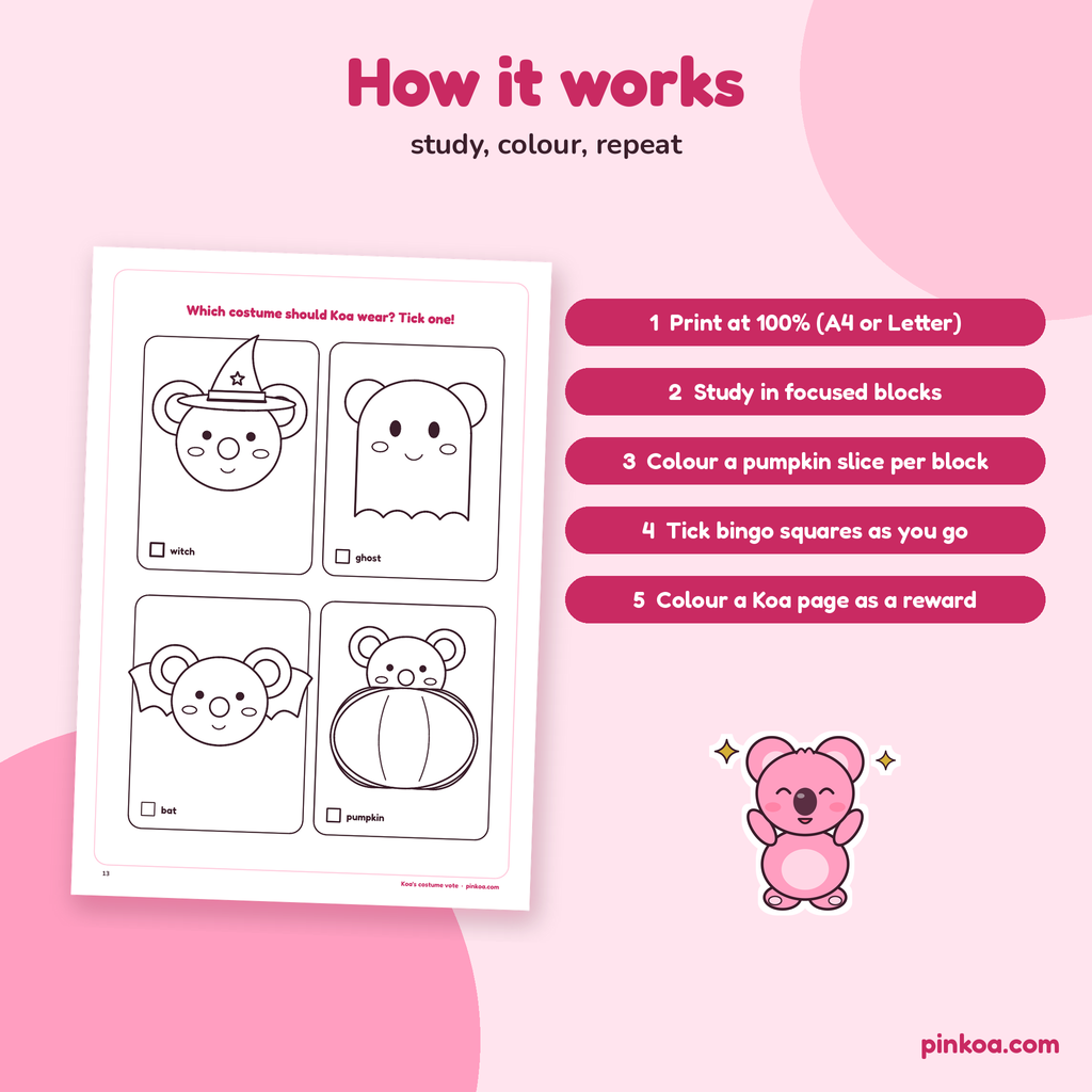 How the Halloween Study Pack works