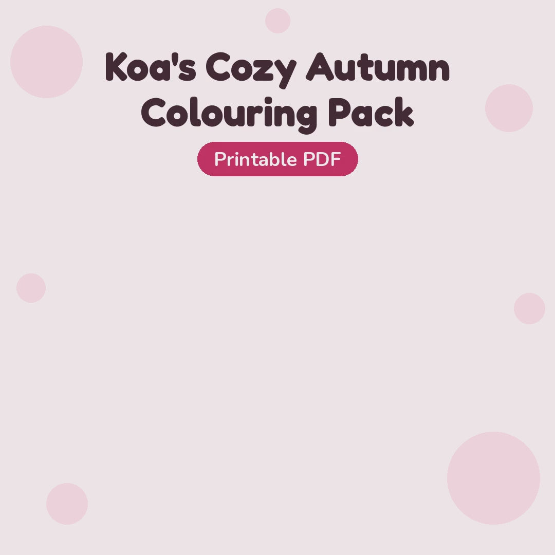 Video: a look inside Koa's Cozy Autumn Colouring Pack