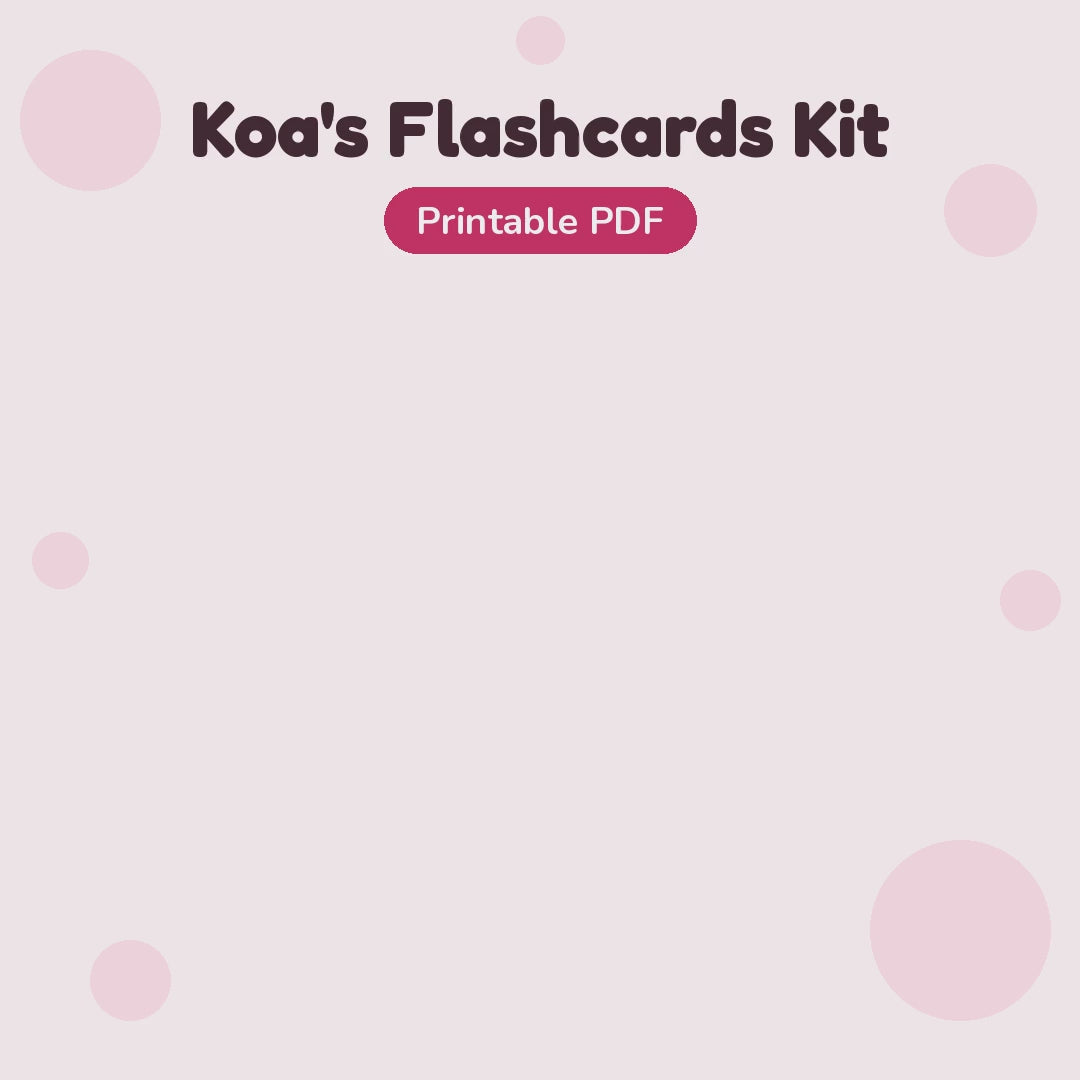 Video: a look inside Koa's Flashcards Kit