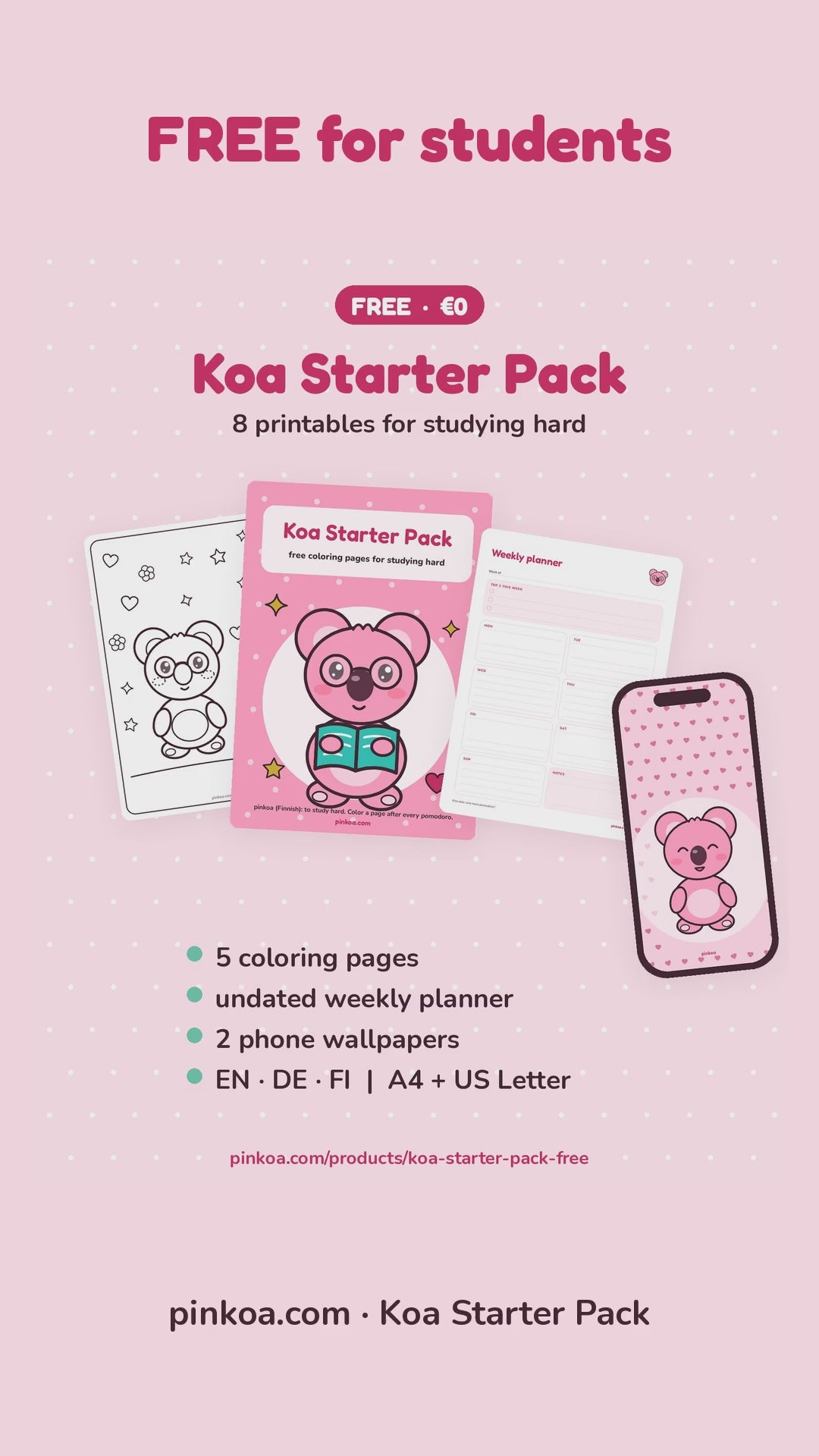 Flip-through video of the free Koa Starter Pack
